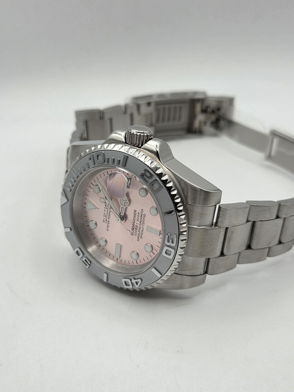 New Custom 40mm SeikoMod Automatic Watch Dive Watch - Picture 6 of 7